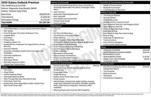 2020 Subaru Outback Premium