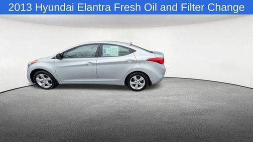 Shimmering Air Silver 2013 Hyundai ELANTRA GLS
