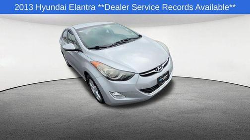 Shimmering Air Silver 2013 Hyundai ELANTRA GLS