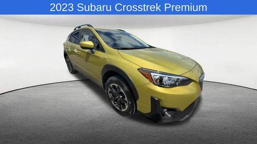 Plasma Yellow Pearl 2023 Subaru Crosstrek Premium