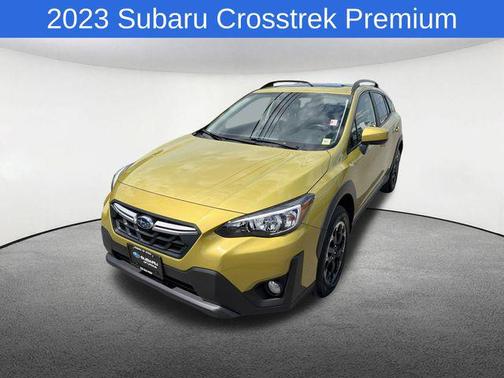 Plasma Yellow Pearl 2023 Subaru Crosstrek Premium