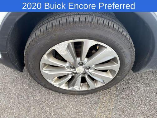 Summit White 2020 Buick Encore Preferred