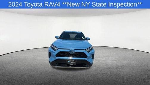 Cavalry Blue 2024 Toyota RAV4 Hybrid SE