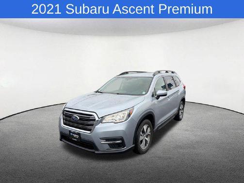 Ice Silver Metallic 2021 Subaru Ascent Premium 8-Passenger