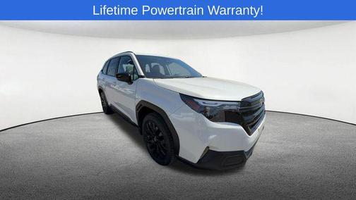 Crystal White Pearl 2026 Subaru Forester Sport