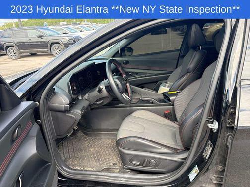 Phantom Black 2023 Hyundai ELANTRA N Line