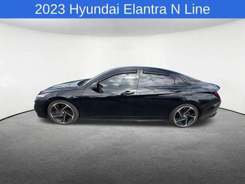 Phantom Black 2023 Hyundai ELANTRA N Line