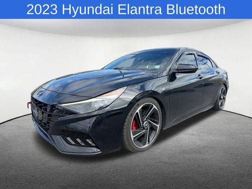 Phantom Black 2023 Hyundai ELANTRA N Line