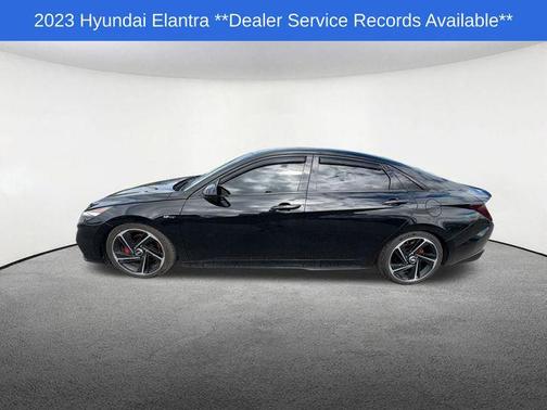 Phantom Black 2023 Hyundai ELANTRA N Line
