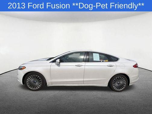 Oxford White 2013 Ford Fusion Titanium