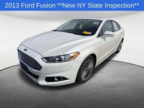 Oxford White 2013 Ford Fusion Titanium