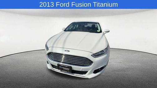 Oxford White 2013 Ford Fusion Titanium