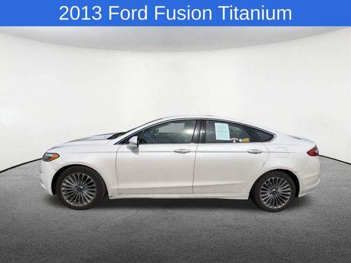 Oxford White 2013 Ford Fusion Titanium