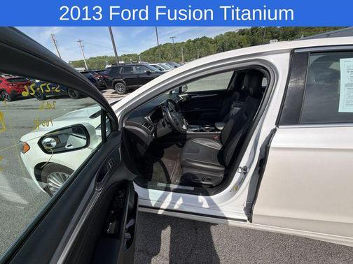 Oxford White 2013 Ford Fusion Titanium
