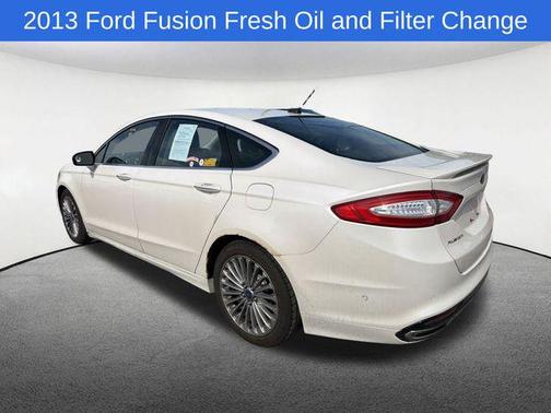 Oxford White 2013 Ford Fusion Titanium