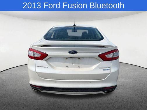 Oxford White 2013 Ford Fusion Titanium