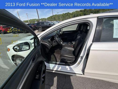 Oxford White 2013 Ford Fusion Titanium