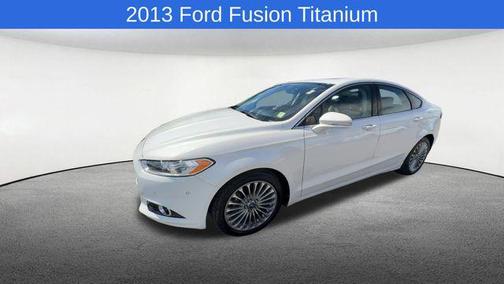 Oxford White 2013 Ford Fusion Titanium