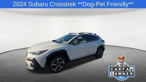 Crystal White Pearl 2024 Subaru Crosstrek Premium