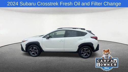 Crystal White Pearl 2024 Subaru Crosstrek Premium