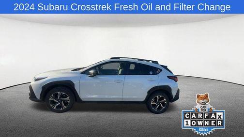 Crystal White Pearl 2024 Subaru Crosstrek Premium