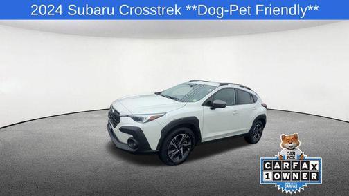 Crystal White Pearl 2024 Subaru Crosstrek Premium