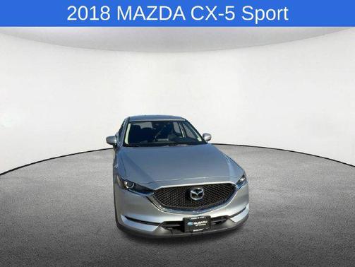 Sonic Silver Metallic 2018 Mazda CX-5 Sport