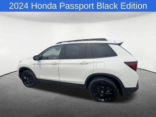 Platinum White Pearl 2024 Honda Passport AWD Black