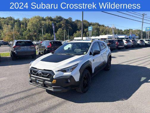 Crystal White Pearl 2024 Subaru Crosstrek Wilderness