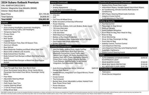 2024 Subaru Outback Premium