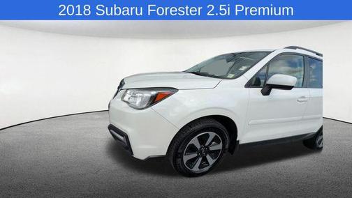 Crystal White Pearl 2018 Subaru Forester 2.5i Premium