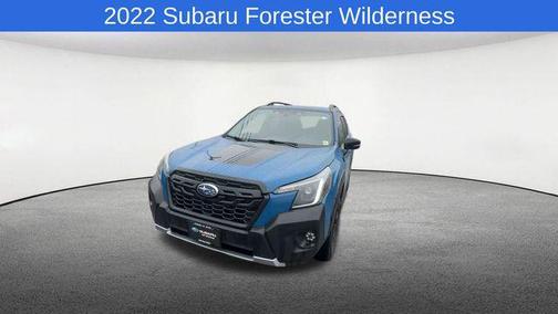 Geyser Blue 2022 Subaru Forester Wilderness