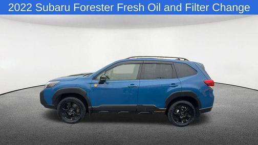Geyser Blue 2022 Subaru Forester Wilderness