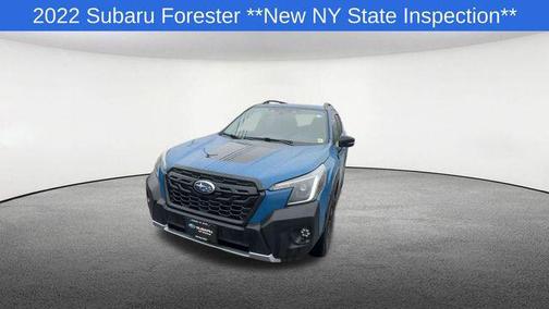 Geyser Blue 2022 Subaru Forester Wilderness