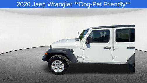 Bright White Clearcoat 2020 Jeep Wrangler Unlimited Sport