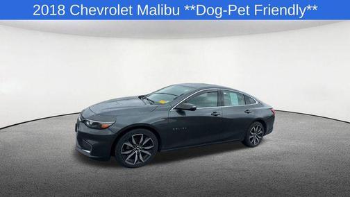 Nightfall Gray Metallic 2018 Chevrolet Malibu LT