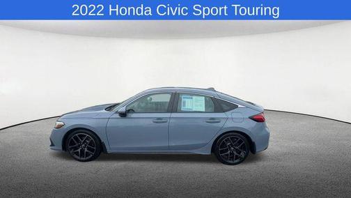 Morning Mist Metallic 2022 Honda Civic Sport Touring