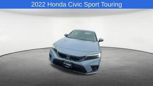 Morning Mist Metallic 2022 Honda Civic Sport Touring