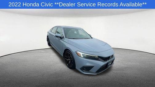 Morning Mist Metallic 2022 Honda Civic Sport Touring