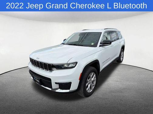 Bright White Clearcoat 2022 Jeep Grand Cherokee L Limited