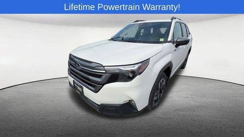 Crystal White Pearl 2026 Subaru Forester Hybrid Premium