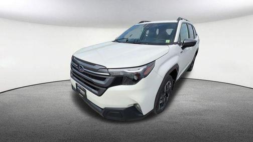 Crystal White Pearl 2026 Subaru Forester Hybrid Premium