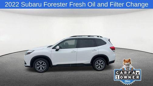 Crystal White Pearl 2022 Subaru Forester Premium