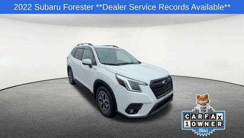 Crystal White Pearl 2022 Subaru Forester Premium