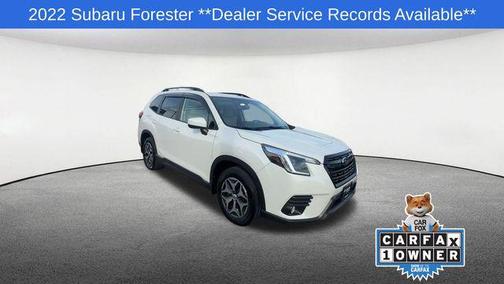 Crystal White Pearl 2022 Subaru Forester Premium