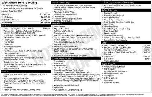 2024 Subaru Solterra Touring