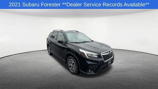 Crystal Black Silica 2021 Subaru Forester Premium