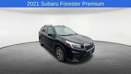 Crystal Black Silica 2021 Subaru Forester Premium