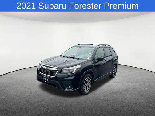 Crystal Black Silica 2021 Subaru Forester Premium