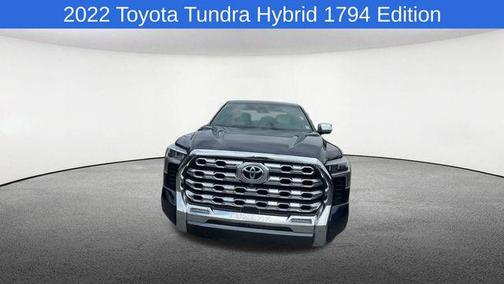 Blueprint 2022 Toyota Tundra Hybrid 1794 Edition